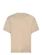 Sunfaded Ss T-Shirt Tops T-shirts Short-sleeved Beige GANT