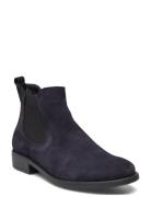 Women Boots Shoes Boots Ankle Boots Ankle Boots Flat Heel Navy Tamaris