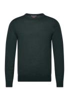 Core Merino Crew Tops Knitwear Round Necks Khaki Green Michael Kors