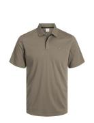 Jprccrodney Ss Polo Sn Tops Polos Short-sleeved Brown Jack & J S