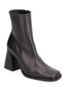 South Black Leather Ankle Boots Shoes Boots Ankle Boots Ankle Boots Wi...