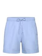 Medium Drawstring Badeshorts Blue Tommy Hilfiger