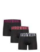 Boxer Brief 3Pk Boksershorts Black Calvin Klein