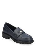 Th Penny Loafer Mokasiner Lave Sko Brown Tommy Hilfiger