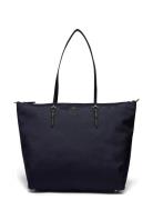 Nylon Large Keaton Tote Bag Bags Totes Navy Lauren Ralph Lauren