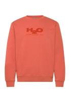 Logo Sweat O'neck Tops Sweat-shirts & Hoodies Sweat-shirts Red H2O