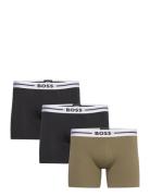 Boxerbr 3P Bold Boksershorts Black BOSS