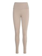 Borg Logo Tights Sport Running-training Tights Beige Björn Borg