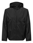 Onseran Hood Jacket Athl Tynn Jakke Black ONLY & SONS