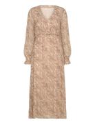 Desteny - Dress Knelang Kjole Beige Claire Woman