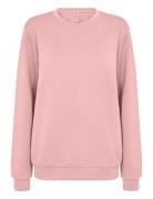 Sc-Banu Tops Sweat-shirts & Hoodies Sweat-shirts Pink Soyaconcept