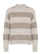 Ihkamara Ls13 Tops Knitwear Jumpers Beige ICHI