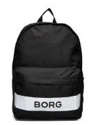 Borg Stripe Backpack Ryggsekk Veske Black Björn Borg