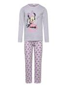 Pyjama Pyjamas Sett Purple Minnie Mouse