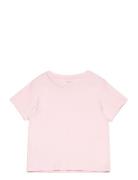 Nkflomster Ss Short Loose Top Tops T-shirts Short-sleeved Pink Name It