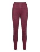 W Mt Aop Tights Sport Running-training Tights Burgundy Adidas Terrex