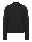 C_Fagda Tops Knitwear Jumpers Black BOSS