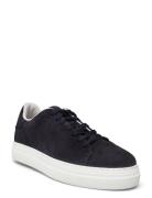 Slhdavid Chunky Suede Sneaker Noos Lave Sneakers Blue Selected Homme