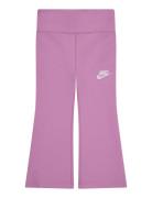 Nike Flare Leggings Bottoms Trousers Pink Nike