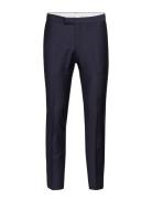 Duke Trousers Designers Trousers Formal Navy Oscar Jacobson