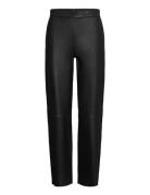 Aliciadep Pants Bottoms Trousers Leather Leggings-Bukser Black DEPECHE