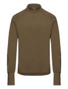 Borg Midlayer Half Zip Sport Sweat-shirts & Hoodies Fleeces & Midlayer...