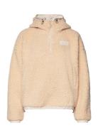 Sway Pile Hoodie Sport Sweat-shirts & Hoodies Hoodies Beige Johaug