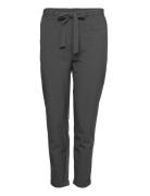 Kcjia Belt Pants Bottoms Trousers Slim Fit Trousers Grey Kaffe Curve