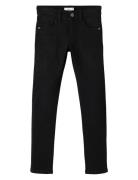 Nkmsilas Xslim Jeans 2002-Tx Noos Bottoms Jeans Skinny Jeans Black Nam...