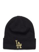 Metallic Badge Beanie Losdod Sport Headwear Beanies Black New Era