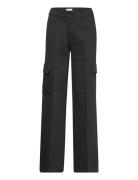 Inessa Pants Bottoms Trousers Cargo Pants Black Notes Du Nord