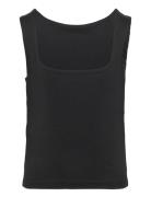 Rkbillie Reversible Sl Short Top Tops T-shirts Sleeveless Black Rosemu...