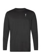 Men’s Performance Long Sleeve Sport T-shirts Long-sleeved Black RS Spo...