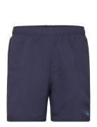 Fundamentals Boxer R Black-White Sport Shorts Navy Arena