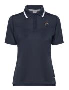 Performance Polo Shirt Women Sport T-shirts & Tops Polos Navy Head