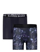 Performance Boxer 2P Sport Boxers Blue Björn Borg