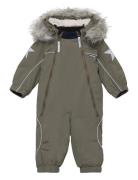 Pyxis Fur Outerwear Coveralls Snow-ski Coveralls & Sets Khaki Green Mo...