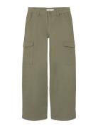 Nkfrose Wide Twill Cargo 8108-Ba Noos Bottoms Khaki Green Name It