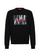 Duragol_U242 Designers Sweat-shirts & Hoodies Sweat-shirts Black HUGO