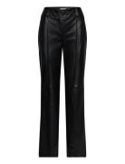 Joshua Bottoms Trousers Leather Leggings-Bukser Black SUNCOO Paris