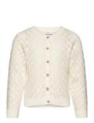 Nmfdesina Ls Knit Card Tops Knitwear Cardigans Cream Name It