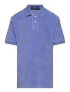 Terry Polo Shirt Tops T-shirts Polo Shirts Short-sleeved Polo Shirts B...