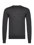 Sweater Designers Knitwear Round Necks Grey Emporio Armani