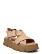 Sandal Shoes Summer Shoes Platform Sandals Beige Gabor