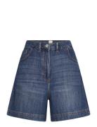 Finley Denim Short Bottoms Shorts Denim Shorts Blue French Connection