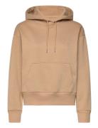 Icon G Essential Hoodie Tops Sweat-shirts & Hoodies Hoodies Beige GANT