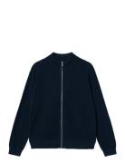 Nlmnilask Ls Knit Cardigan Tops Knitwear Cardigans Navy LMTD