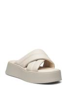 Courtney Shoes Summer Shoes Platform Sandals Cream VAGABOND