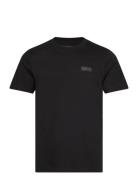 B.intl Small Logo Tee Designers T-shirts Short-sleeved Black Barbour