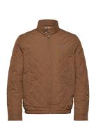 Quilted Windcheater Tynn Jakke Brown GANT